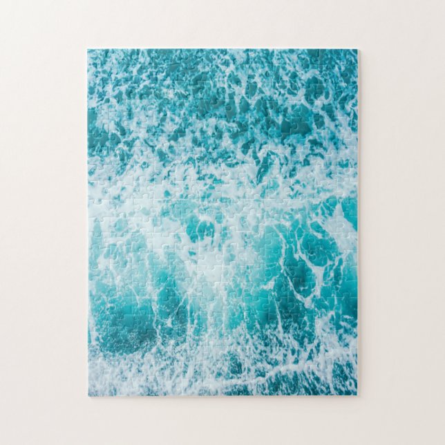 Tropical Blue Ocean Waves (Vertikal)