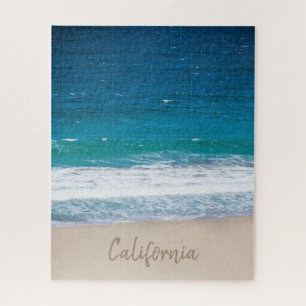 Tropical Blue Ocean Waves Custom California Beach