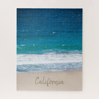 Tropical Blue Ocean Waves Custom California Beach