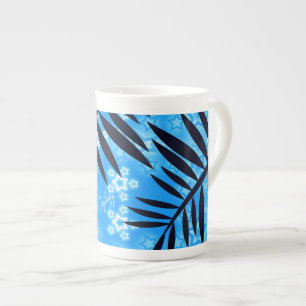 Tropical Blue Stars Prozellantasse