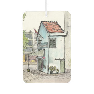 Tropical Blue Tiny House Saigon Vietnam Autolufterfrischer