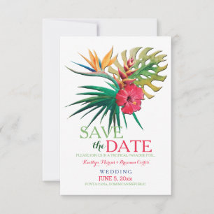 Tropical Bouquet Ankündigung Datum freihalten