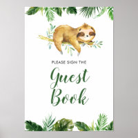 Tropical Boy Sloth Baby Showbucht