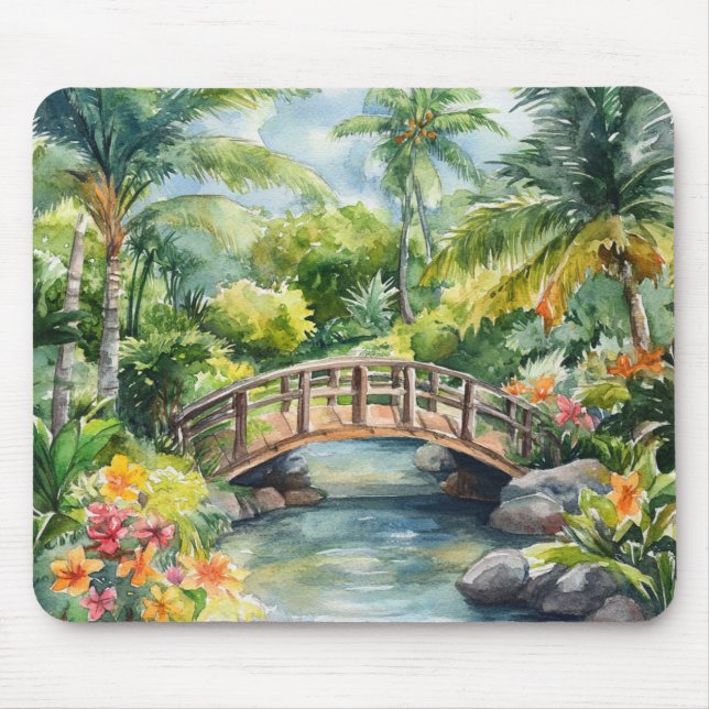 Tropical Bridge Mousepad (Vorne)