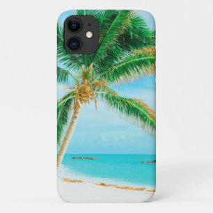 Tropical Caribbean Island Beach Palm Tree Case-Mate iPhone Hülle