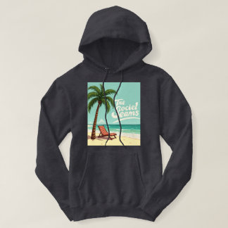 Tropical Chill - Palm Tree & Beach Chair T - Shirt