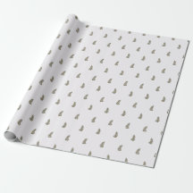 Tropical Christmas Sage Green White Palm Leaf