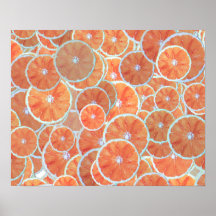 Tropical Citrus Frucht Orangen Tangerine Slices Wi