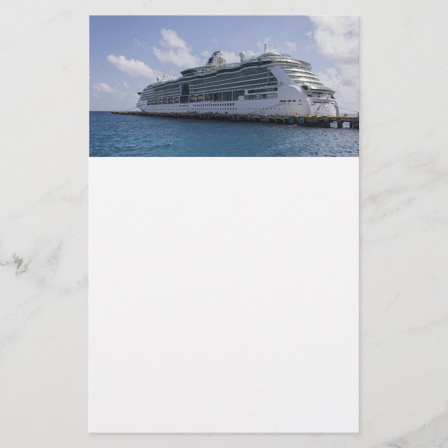 Tropical Cruise Ship Briefpapier (Vorderseite)