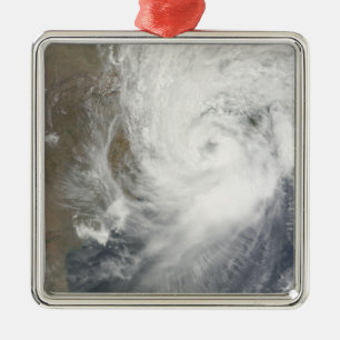 Tropical Cyclone Aila Silbernes Ornament