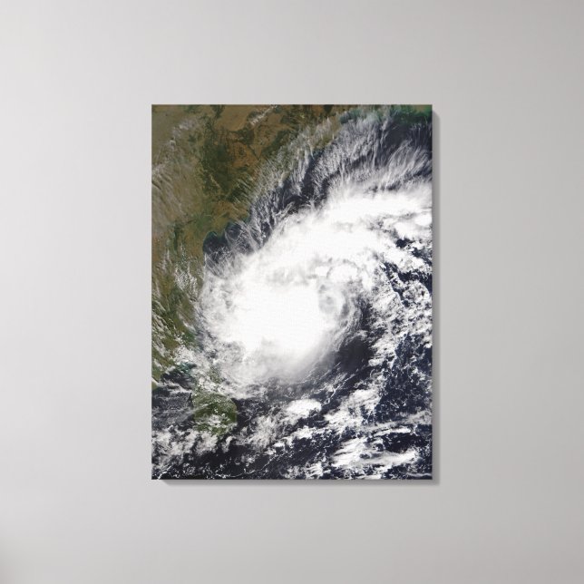 Tropical Cyclone Baaz Leinwanddruck (Vorderseite)