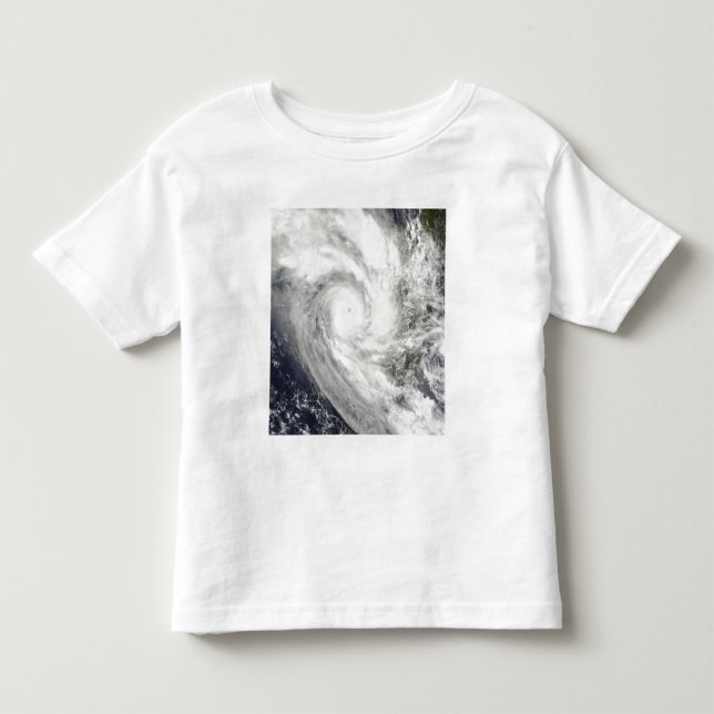 Tropical Cyclone Fanele über Madagaskar Kleinkind T-shirt (Vorderseite)
