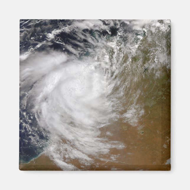 Tropical Cyclone Magda kommt an Land in Australien Magnet (Vorne)