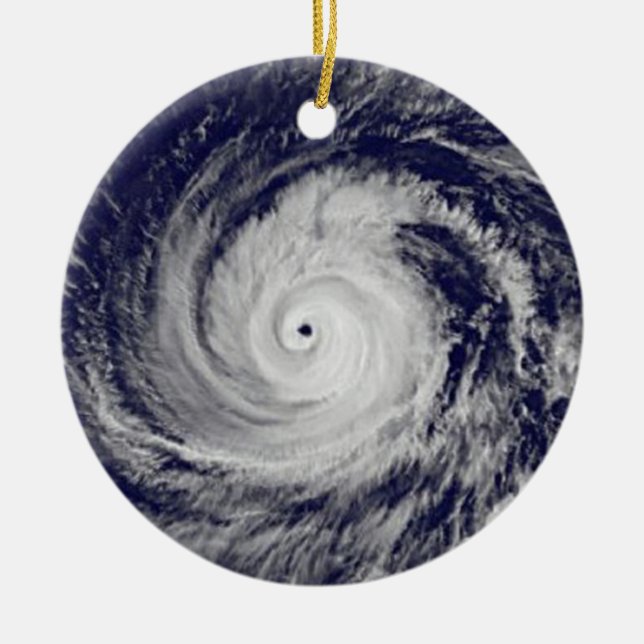 Tropical Cyclones Keramik Ornament (Vorne)