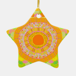 Tropical Del Sol - Arizona Sonne Keramik Ornament