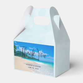 Tropical Destination Landschaftlich Beach Foto Geschenkschachtel