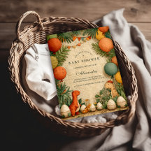 Tropical Dinosaur Theme Baby Shower