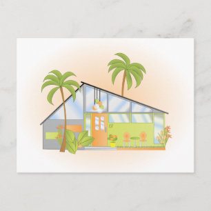 Tropical Dream House Postkarte