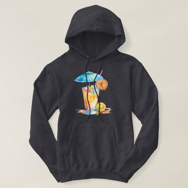 Tropical Drink Hooded Sweatshirt (Design vorne)