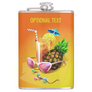 Tropical Drink nom et flacon de texte personnalis