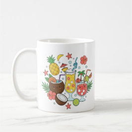 Tropical Drinks – Cute Summer Cocktail Mug Kaffeetasse