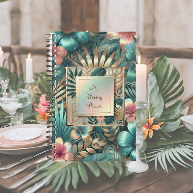 Tropical Elegance Wedding Planner Planer (Von Creator hochgeladen)