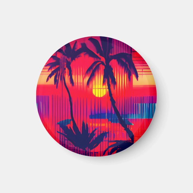Tropical Escape Fantasy Magnet (Vorne)