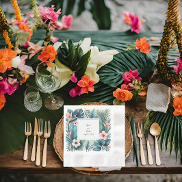 Tropical Essence Coined Luncheon Serviette