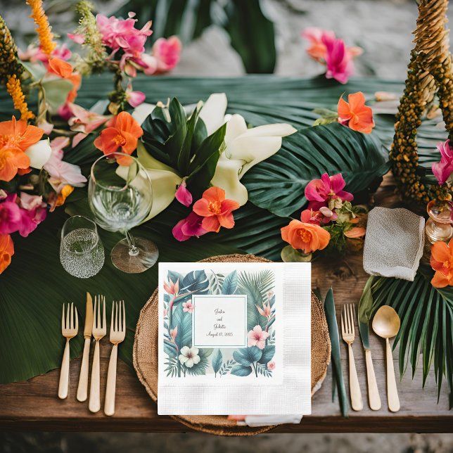 Tropical Essence Coined Luncheon Serviette (Von Creator hochgeladen)