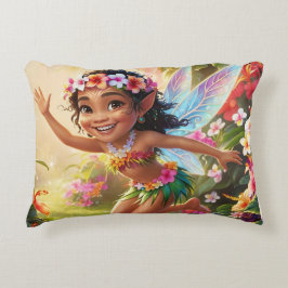 Tropical Fairy Greetings Dekokissen