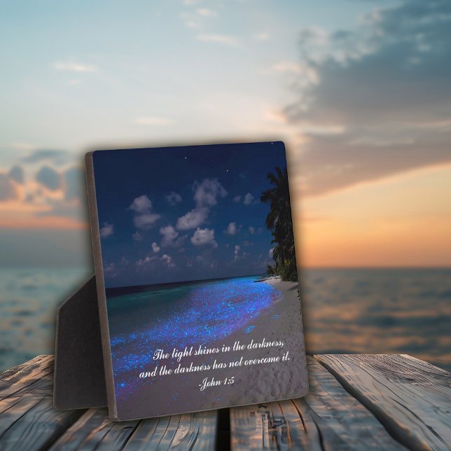 Tropical Faith Tabletop Fotoplatte (Von Creator hochgeladen)