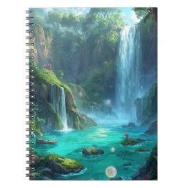 Tropical Falls & Crystal Glow Notizblock