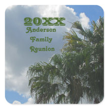 Tropical Family Wiedersehen Palm Trees Sommerurlau