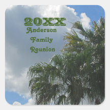 Tropical Family Wiedersehen Palm Trees Sommerurlau