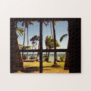 Tropical Fiji Beach Scene 11x14 252pc jpcna