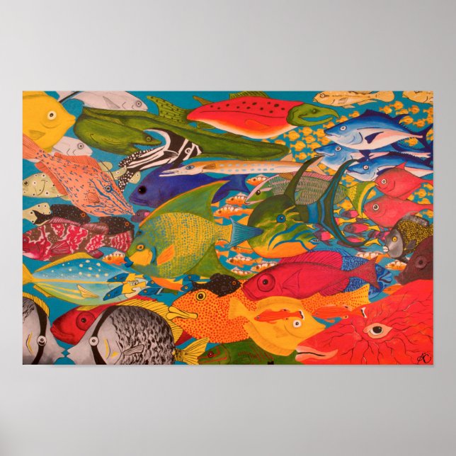 Tropical Fish Poster (Vorne)