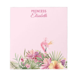 Tropical Flamingo Notizblock