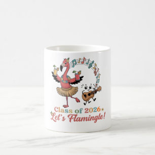 Tropical Flamingo Party & Ukulele Musik - Spaßiger Kaffeetasse