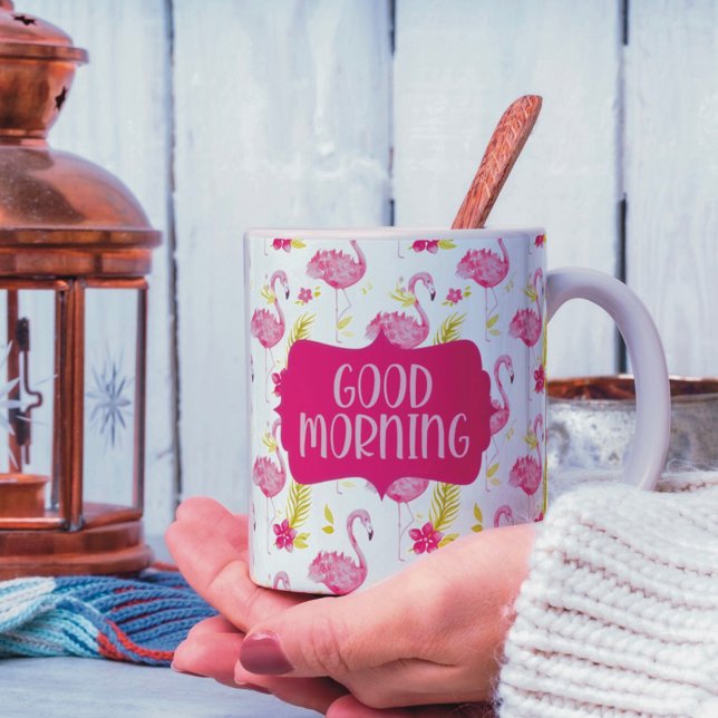 Tropical Flamingos Tasse (Von Creator hochgeladen)