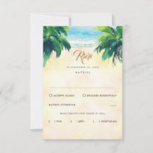 Tropical Floral Beach Wedding UAWG