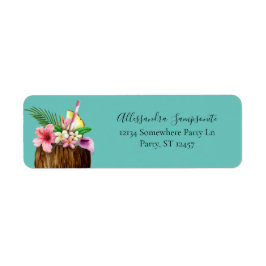 Tropical Floral & Coconut B Green V2 Hin-Addons