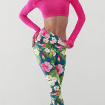 Tropical Floral Colorful Giro Capri Leggings<br><div class="desc">Dieses moderne Design besticht durch ein wunderschönes,  farbenfrohes tropisches Blumenmuster. Perfekt für den Strand,  den Pool,  den Urlaub oder als Geschenk #Leggings #wear #apparel #gifts #Fitness #sports #fitnessapparel #fitnessapparel #fitnesswear #fashion #modische #style #stylish #trendy #trendy #floral #tropical #caprileggings</div>