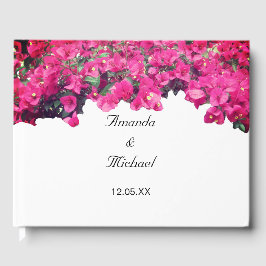Tropical Floral Wedding Gästebuch