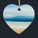 Tropical Florida Sandy Beach, Ocean & Waves Keramik Ornament<br><div class="desc">Perfektes Geschenk/Gegenwart für Frauen, Männer, Teens, Kinder, Mama, Vater, Schwester, Bruder, Freundin, Freund. Perfektes Geschenk/Souvenir für alle Jahreszeiten (Sommer/Winter/Frühling/Herbst). Perfektes Geschenk für Jubiläum, Geburtstag, Weihnachten, Vatertag, Abschluss.</div>