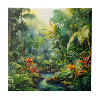 Tropical Forest Fliese