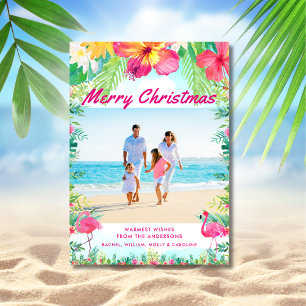 Tropical Frohe Weihnachten Küste Foto