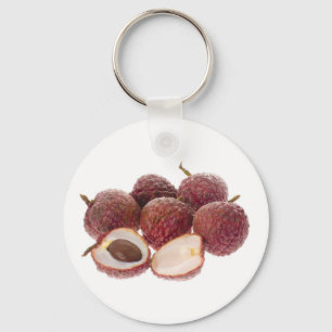 Tropical fruit - Lychees Schlüsselanhänger