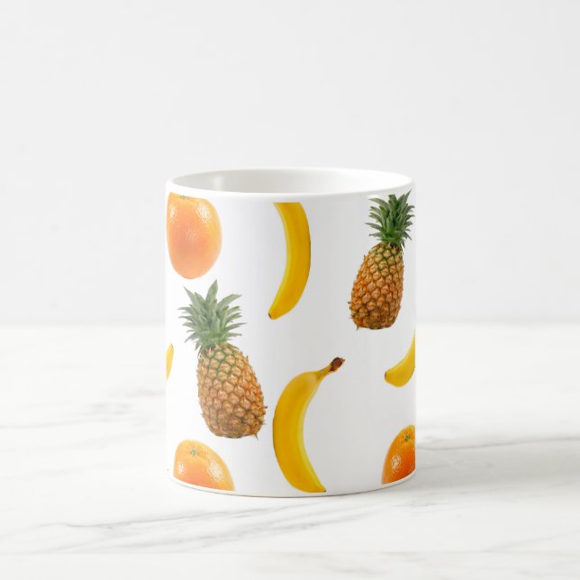Tropical Fruit Mug Kaffeetasse (Mittel)