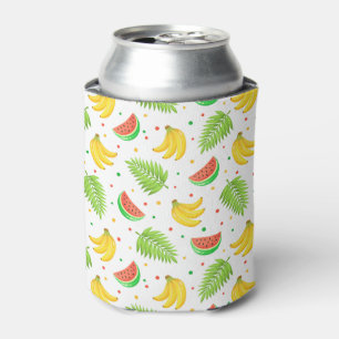 Tropical Fruit Polka Dot Muster Dosenkühler