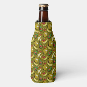 Tropical fruit seamless pattern yellow flaschenkühler